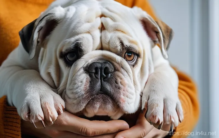 불독의 건강 문제 - **Prompt 1:** A serene and calm French Bulldog resting comfortably on a cooling mat inside a brightl...