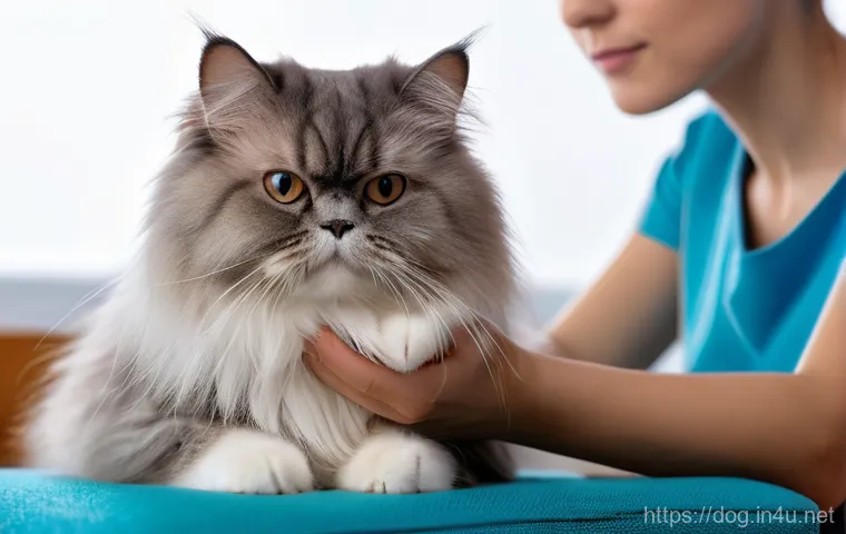 강아지 구충제 종류 - A cheerful Golden Retriever or Beagle dog, with bright eyes and a slightly open mouth as if panting ...