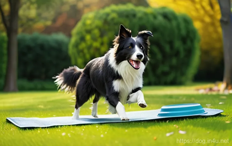 강아지 종합관리 체크리스트 - **Prompt 1: A heartwarming scene of a young puppy's first vet visit for vaccinations and a health ch...