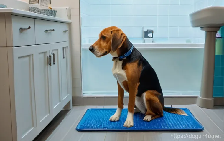 강아지 종합관리 체크리스트 - **Prompt 2: An energetic outdoor scene showcasing a dog's active lifestyle, including exercise and h...