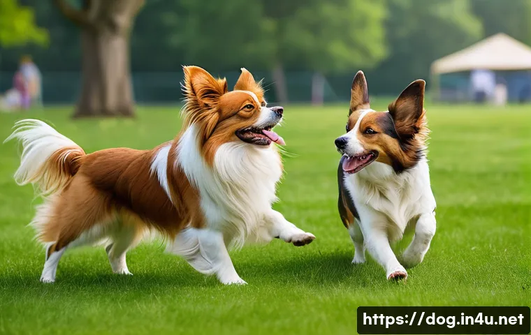 파피용의 사교성 관련 이미지 2